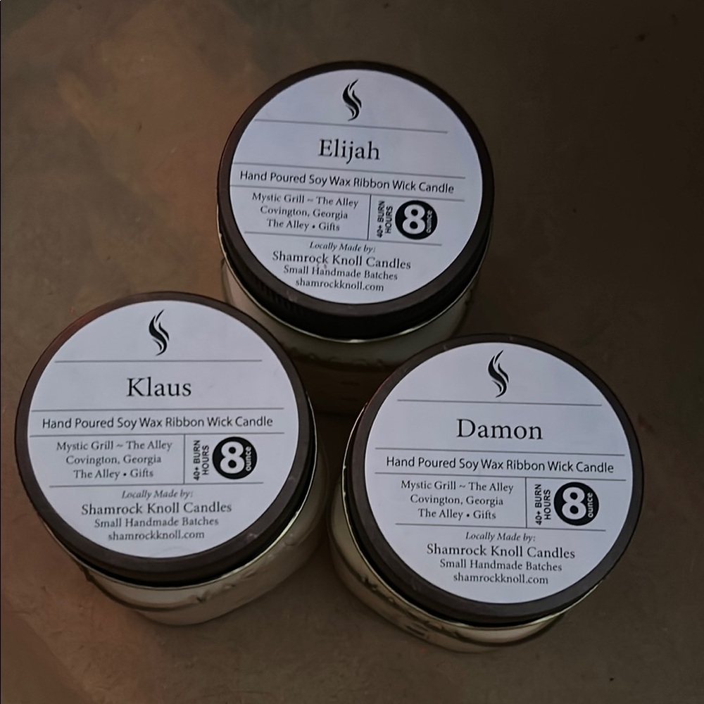 Tvd/To Candles